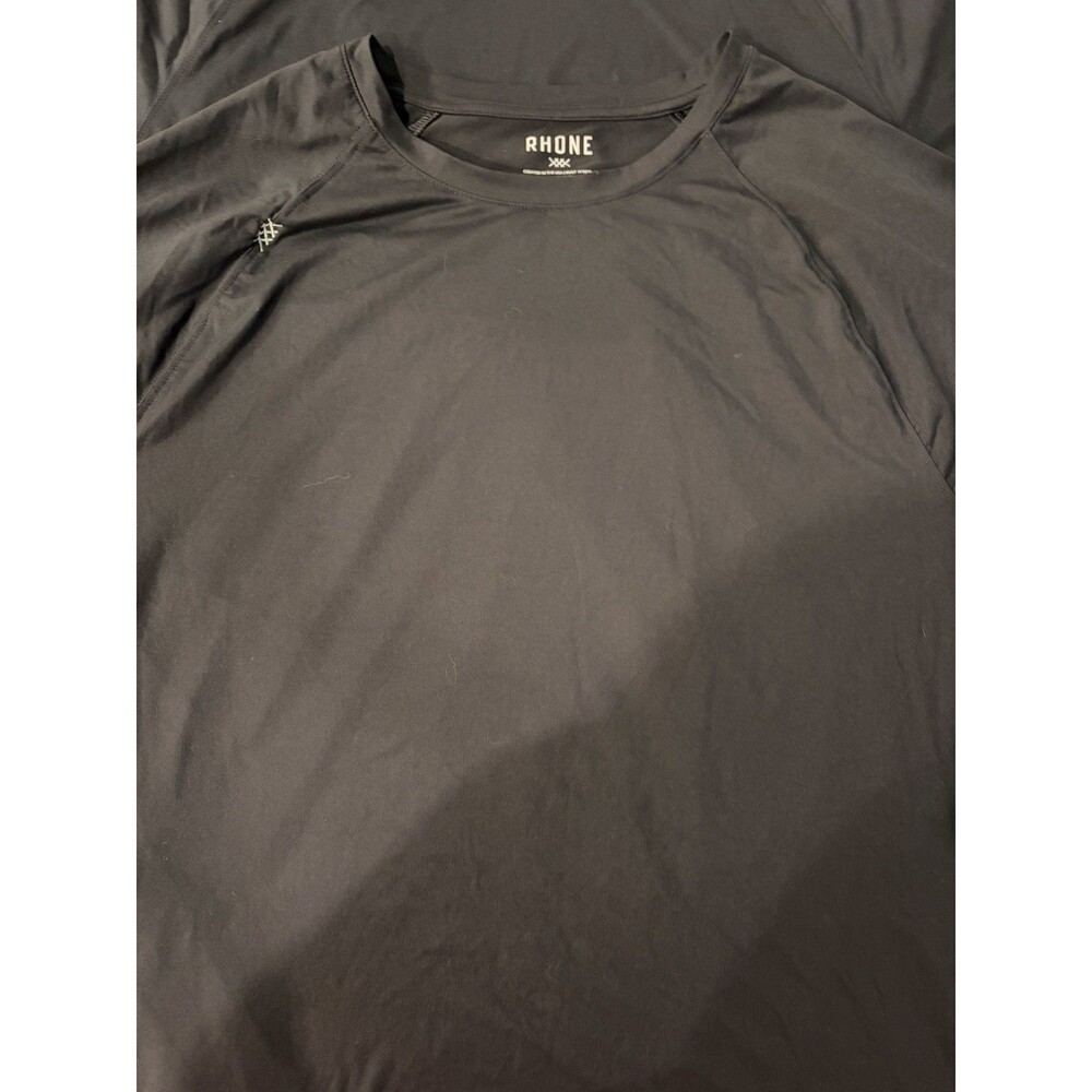 Lots of 2 Rhone Shirt Mens XL Black Classic Performance Athletic Training Reign - Picture 8 of 11